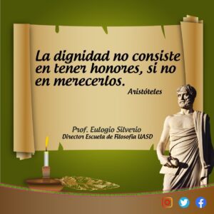 Dignidad. Aristóteles